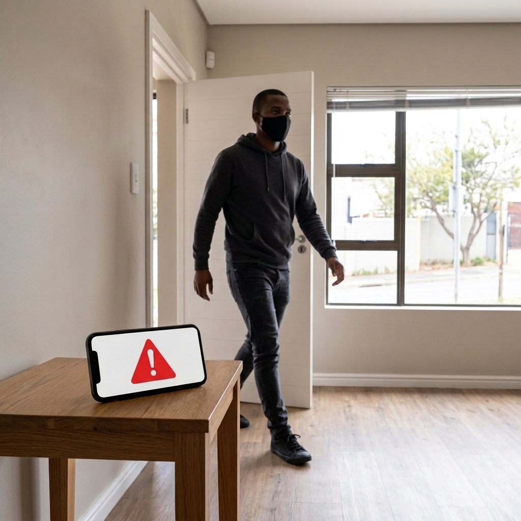 Home or hotel monitoring and motion detection for greater safety